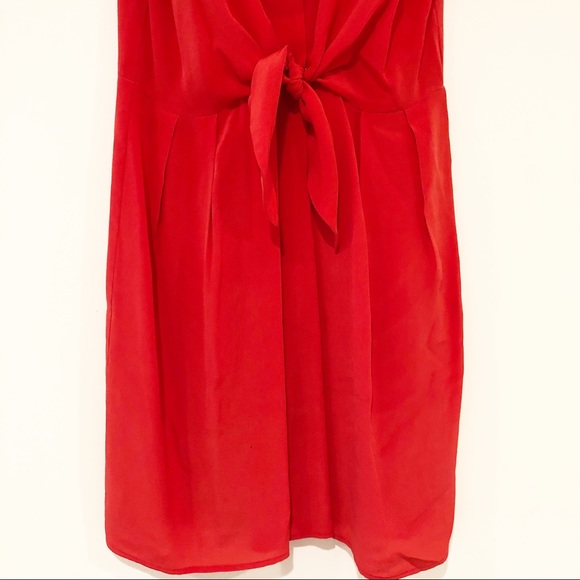 Amanda Uprichard Tie Front Dress - XS - Picture 3 of 6
